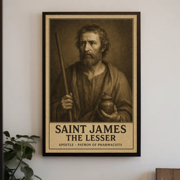 Saint James The Lesser Apostle And Poster