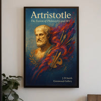 Artristotle The Fusion of Philosophy and Art Poster