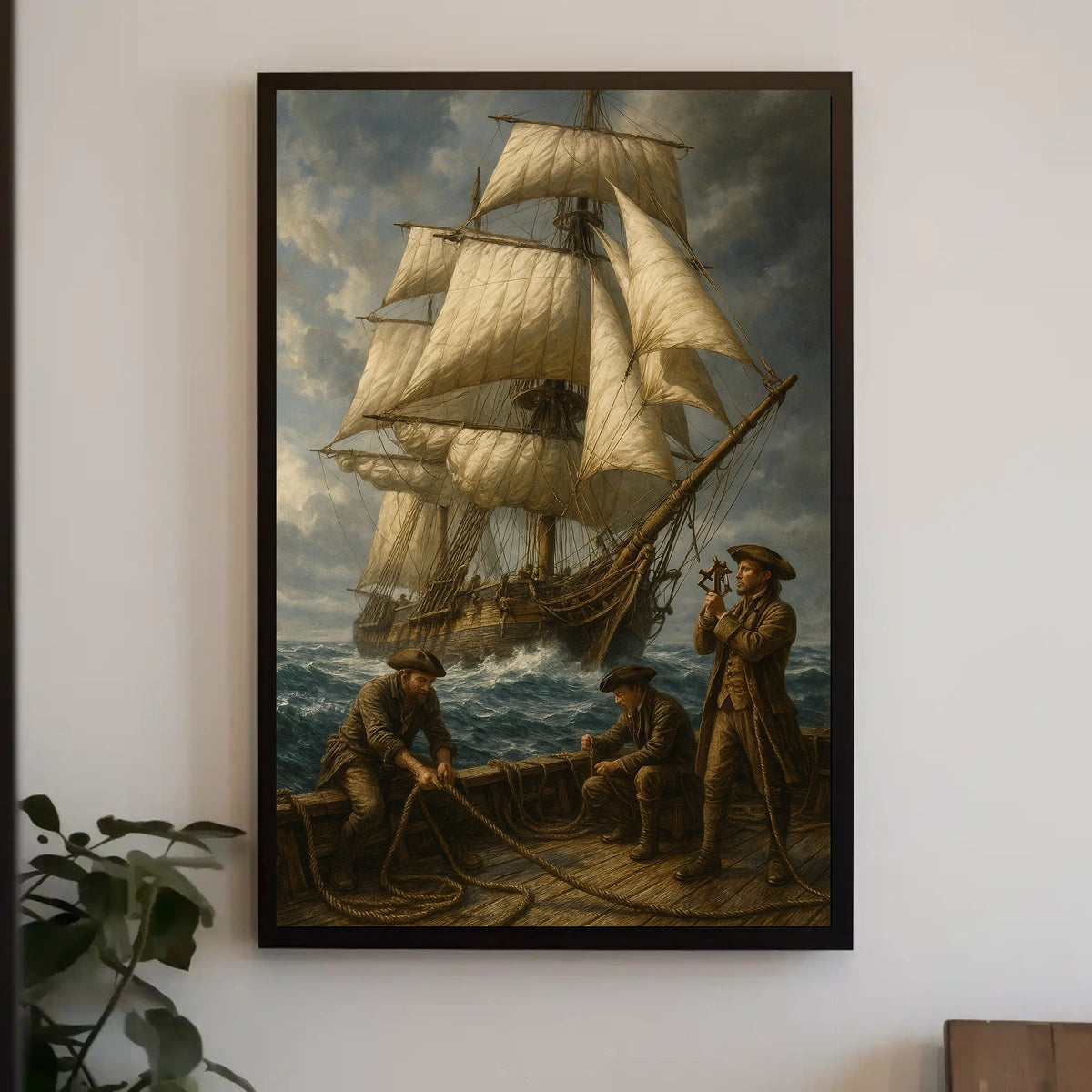 Voyage on the High Seas Poster