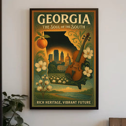 Georgia The Soul of the South Poster