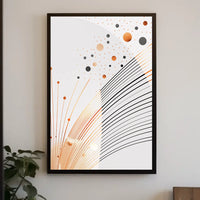Futuristic Cityscape Sci-Fi Art Poster
