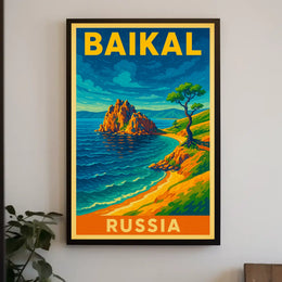Baikal Russia Poster