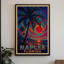 Naples, Florida Sunset Poster