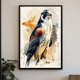 Majestic Falcon Poster