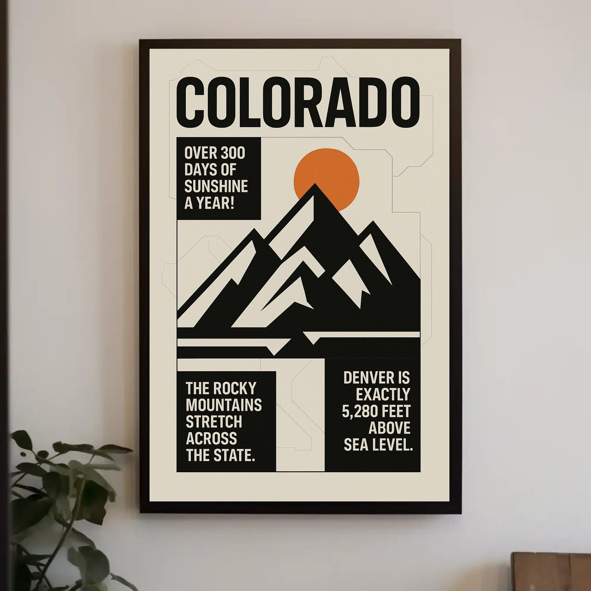 Discover Colorado Wall Art Print Decor PosterGoat