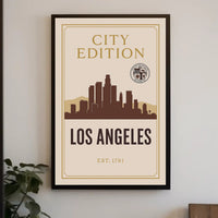 City Edition Los Angeles Poster PosterGoat