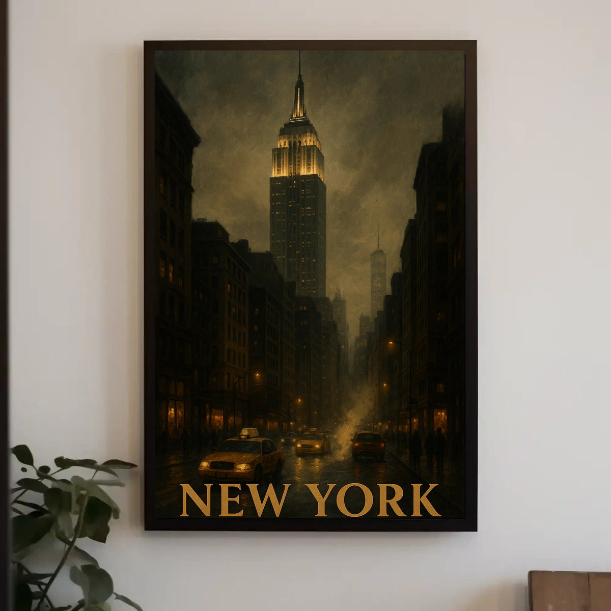 New York Cityscape Poster