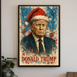 Donald Trump 47th President of the United States Christmas SeriesPoster
