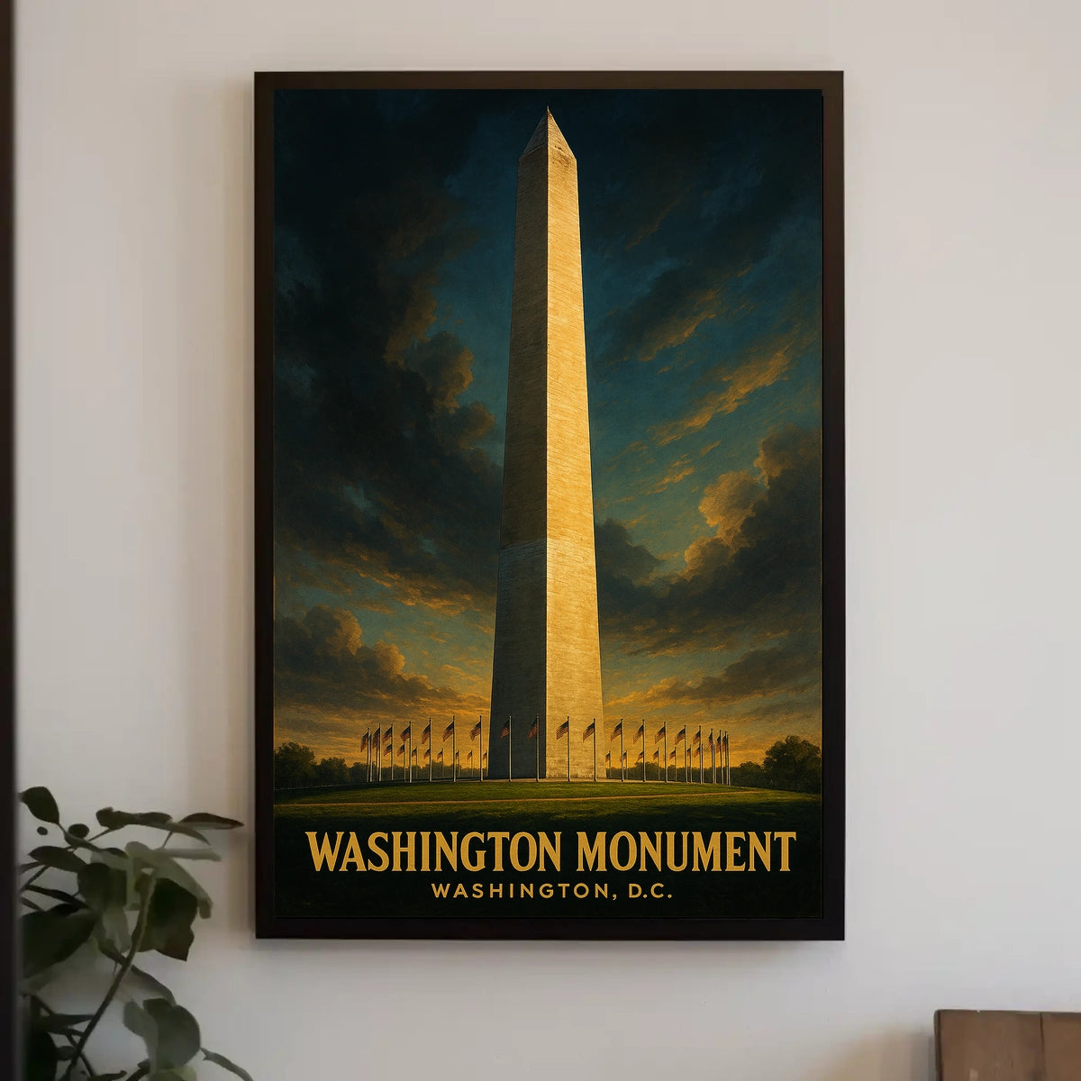 Washington Monument Poster