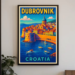 Dubrovnik, Croatia Poster