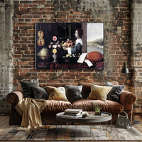Renaissance Still Life Masterpiece: Cultural or Heritage Poster