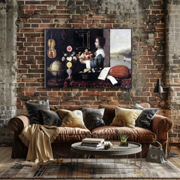 Renaissance Still Life Masterpiece: Cultural or Heritage Poster