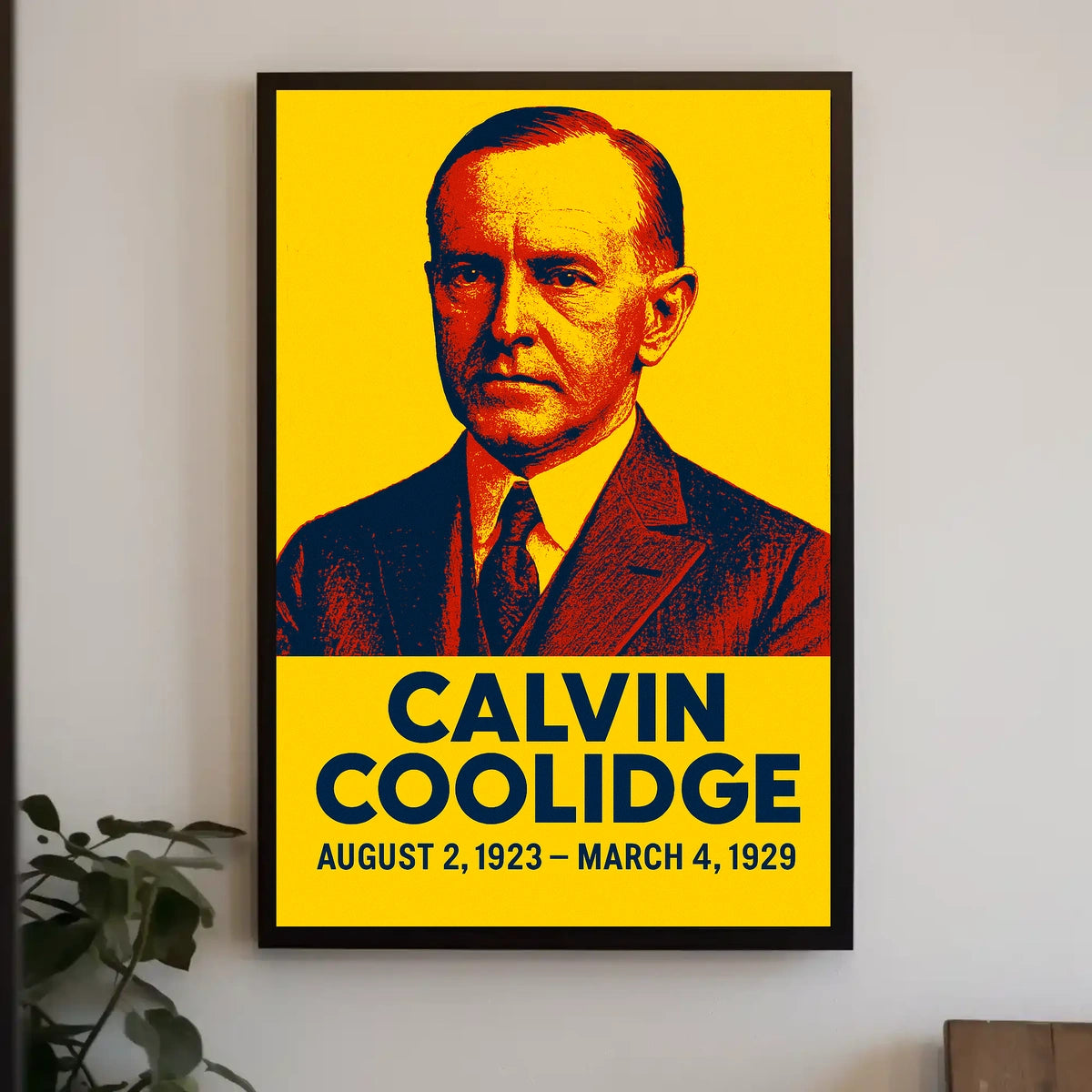 Calvin Coolidge Poster