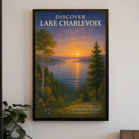 Discover Lake Charlevoix Travel Poster