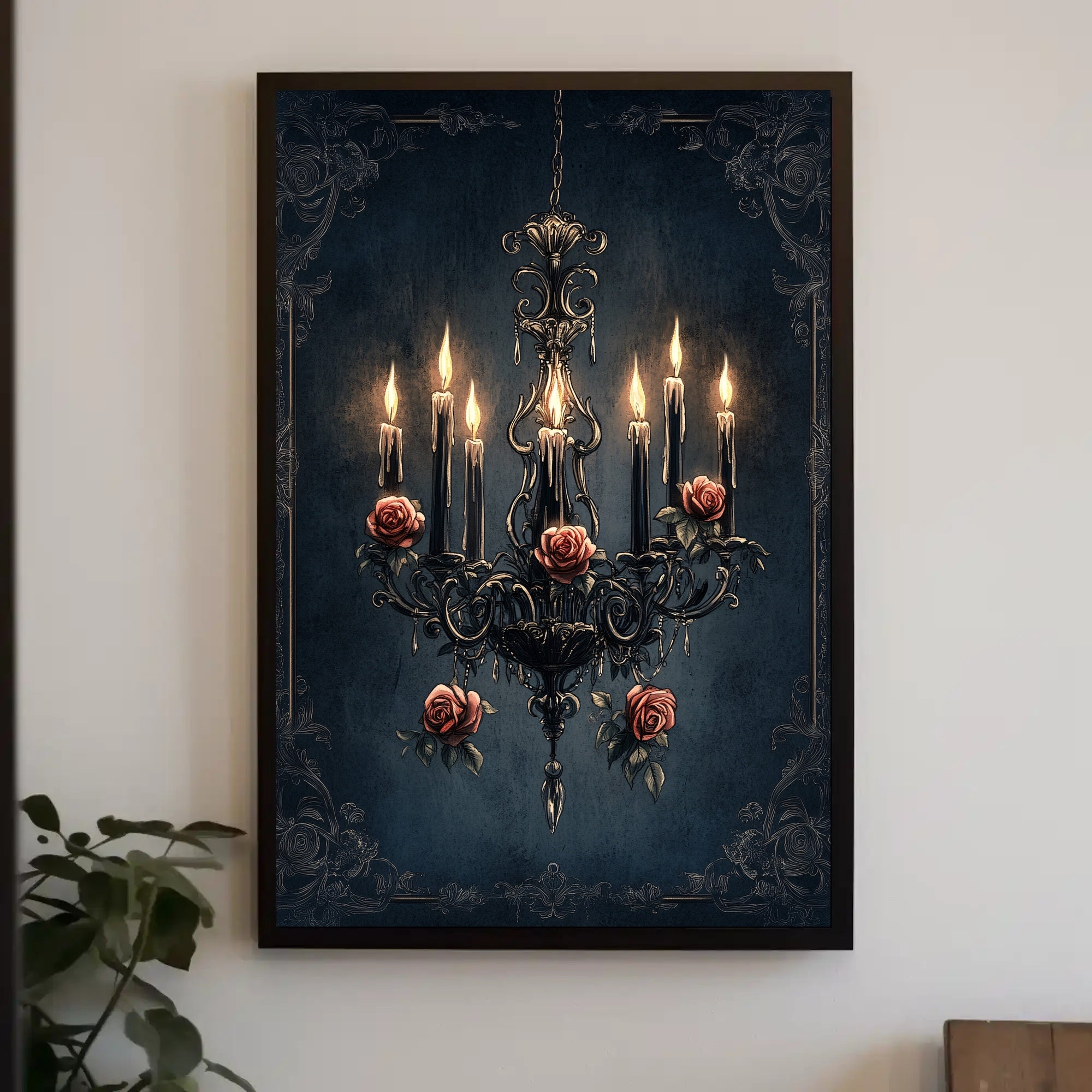 Elegance In Candlelight Poster