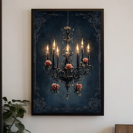 Elegance In Candlelight Poster