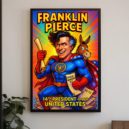 Franklin Pierce 14th President Poster PosterGoat