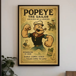 Popeye 1929 Art Poster POP-93