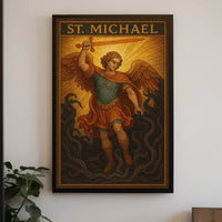 Archangel Michael Art poster