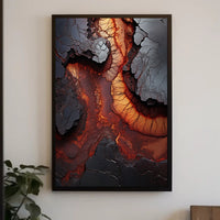 Molten Earth Poster