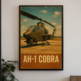 Ah-1 Cobra Helicopter Poster