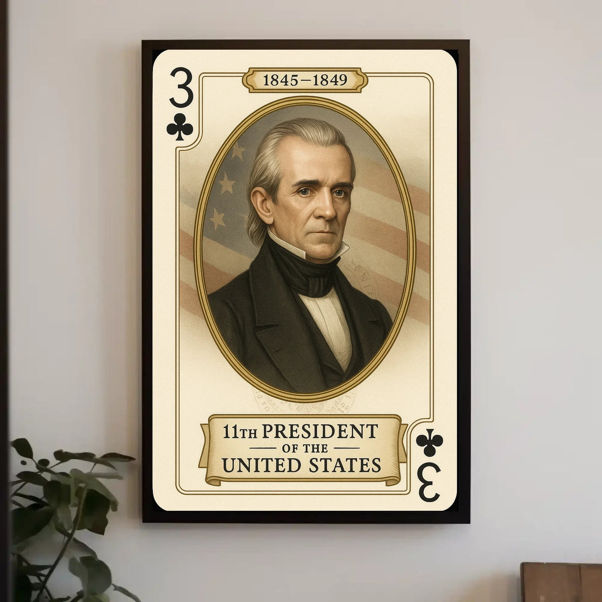 Eleventh President Of The United States Poster
