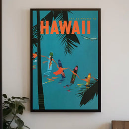 Jet Clippers To Hawaii Poster
