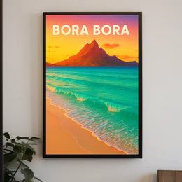 Bora Bora Paradise Poster