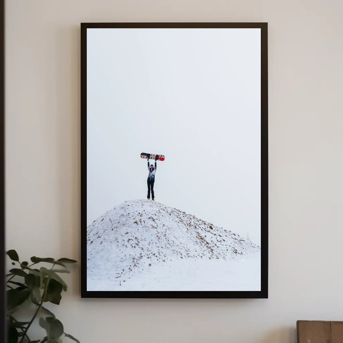 Triumph On The Snowy Hill Poster