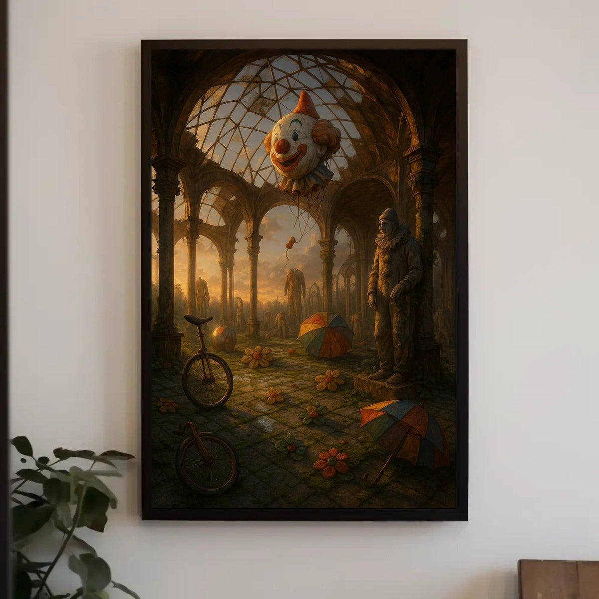 Surreal Circus Ruins Surreal Poster