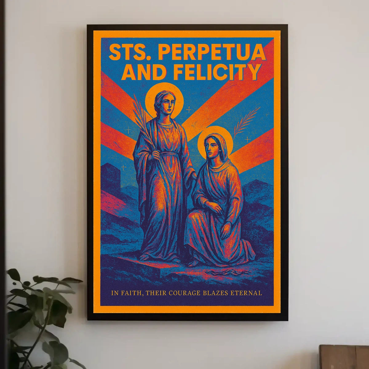 Sts. Perpetua and Felicity Poster