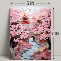 Cherry Blossom Serenity Poster