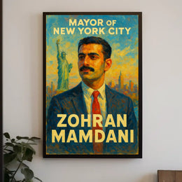 Zohra Mamdani Mayor of New York City Poster