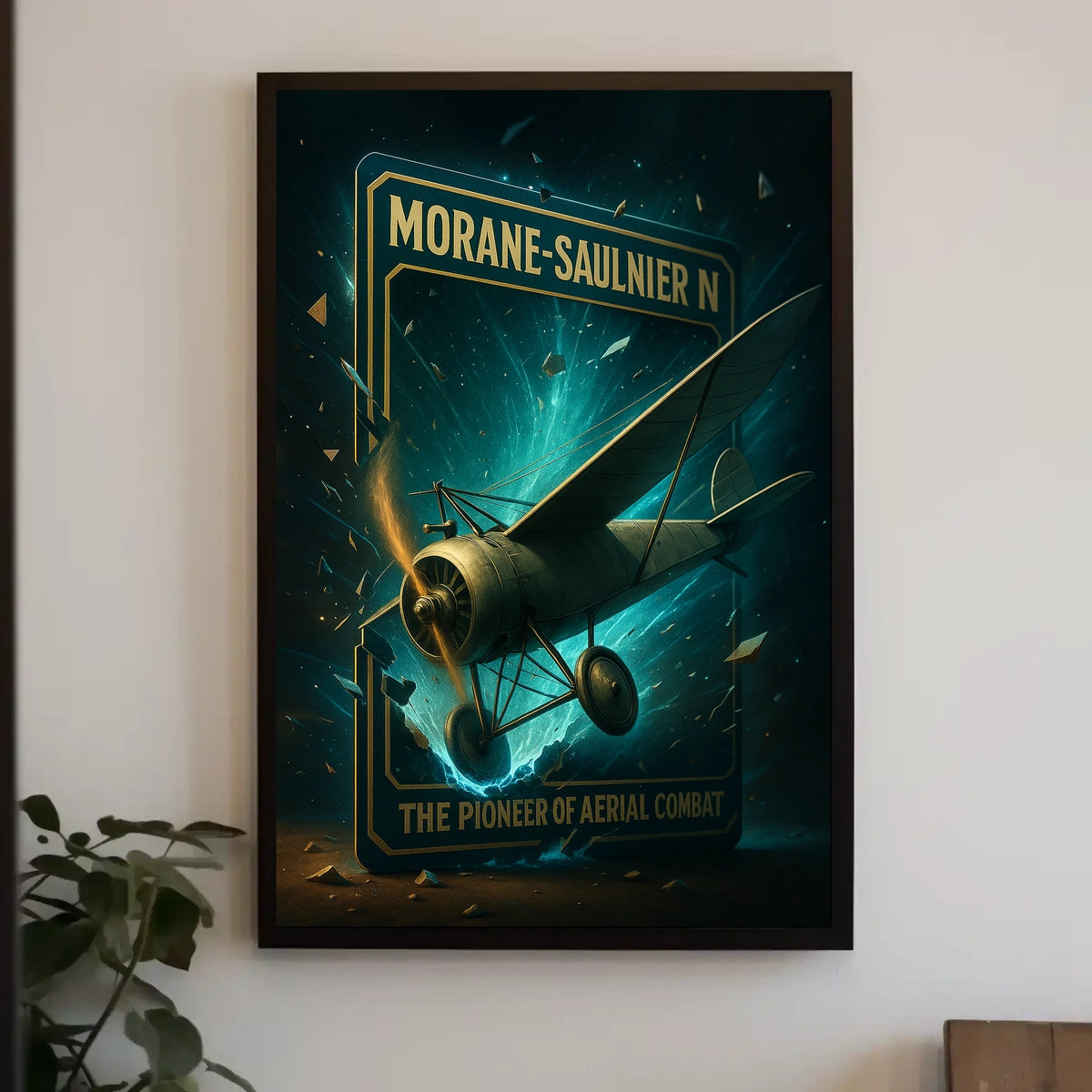 Morane-Saulnier N The Pioneer Of Poster