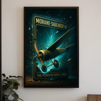 Morane-Saulnier N The Pioneer Of Poster