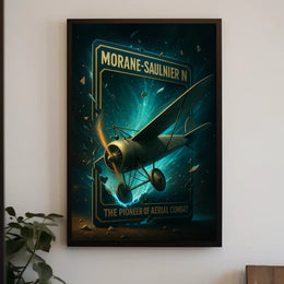Morane-Saulnier N The Pioneer Of Poster