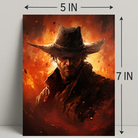 The Lone Gunslinger Poster