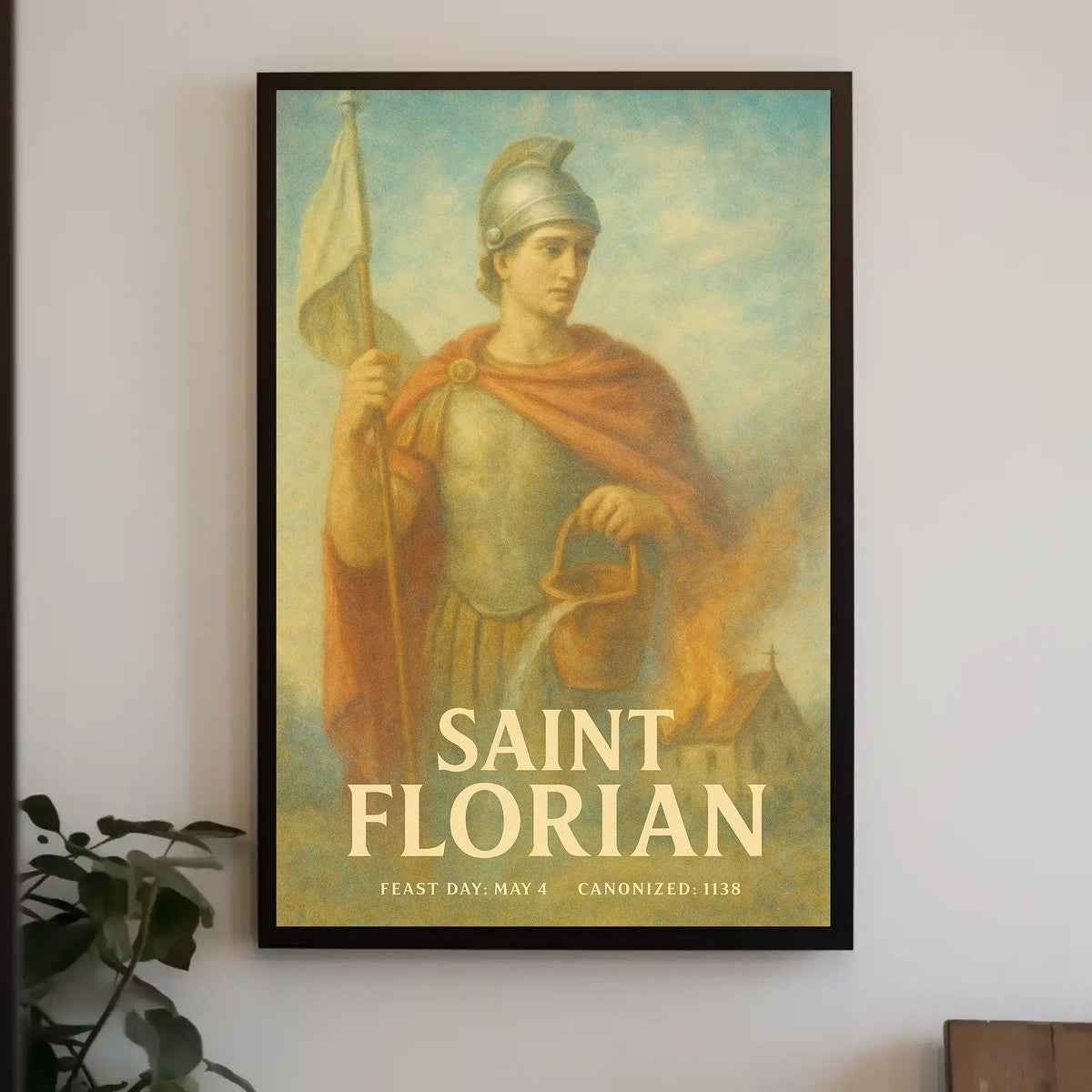 Saint Florian Poster