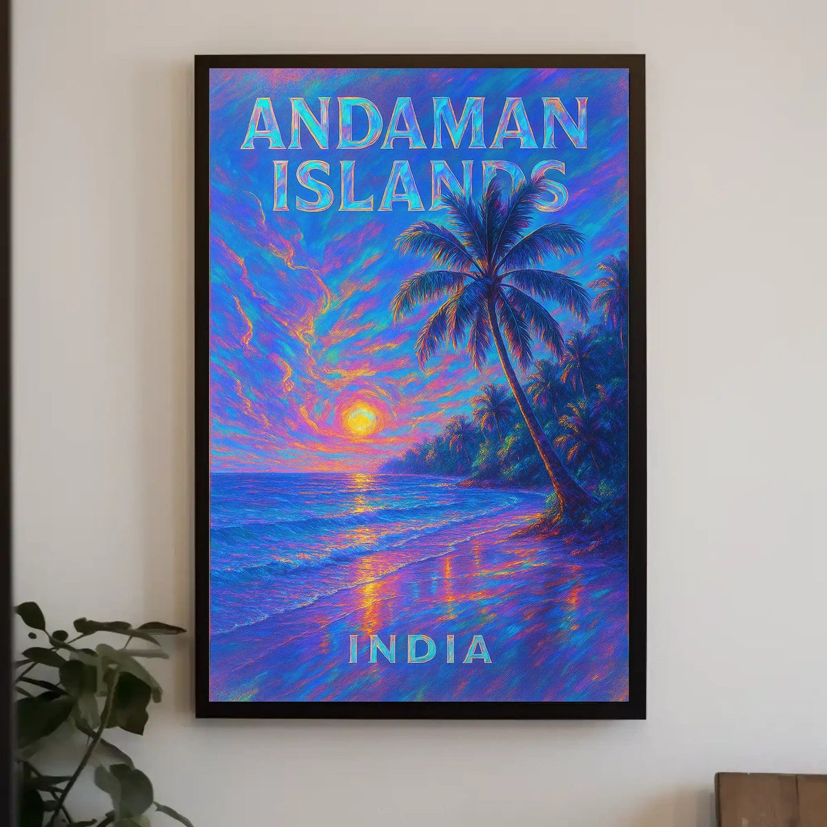 Andaman Islands Sunset Poster