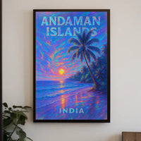 Andaman Islands Sunset Poster
