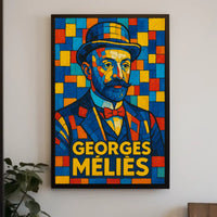 Georges Méliès Cinematic Pioneer Poster