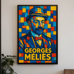 Georges Méliès Cinematic Pioneer Poster