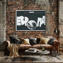 Europa and Global Tensions Poster