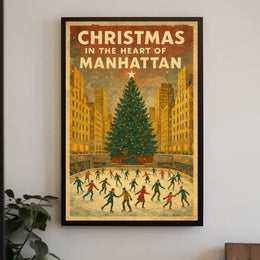 Christmas In The Heart Of Manhattan Poster