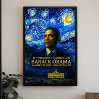 Barack Obama 44th President of the United States Presidential Masterpiece Series Poster