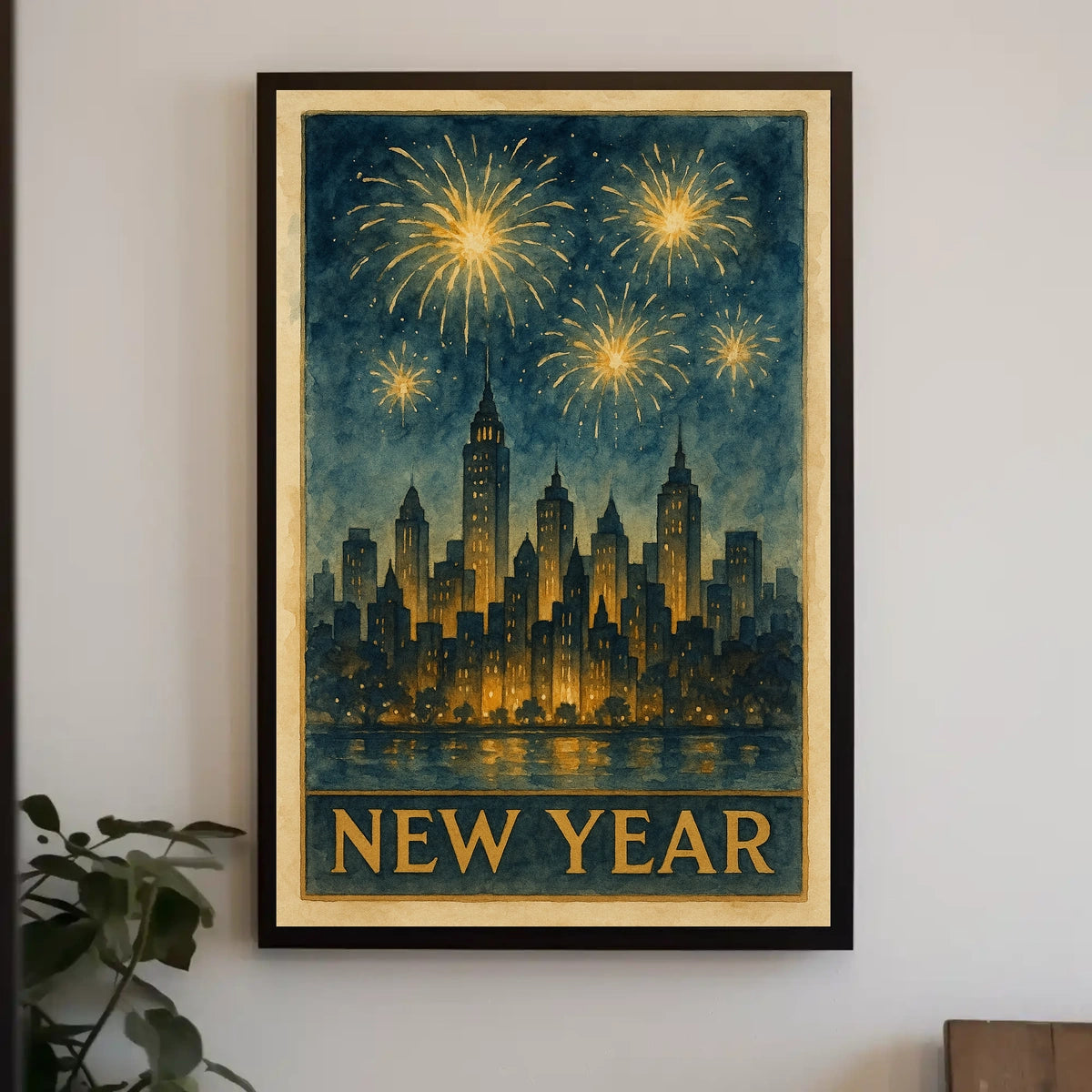 Vibrant Abstract Swirls Art Print: Abstract or Artistic Poster