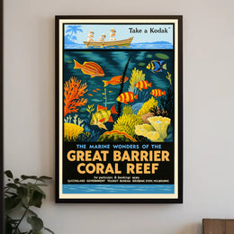 Marine Wonders of the Great Barrier Reef Poster PosterGoat