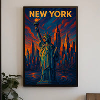 New York Skyline Poster