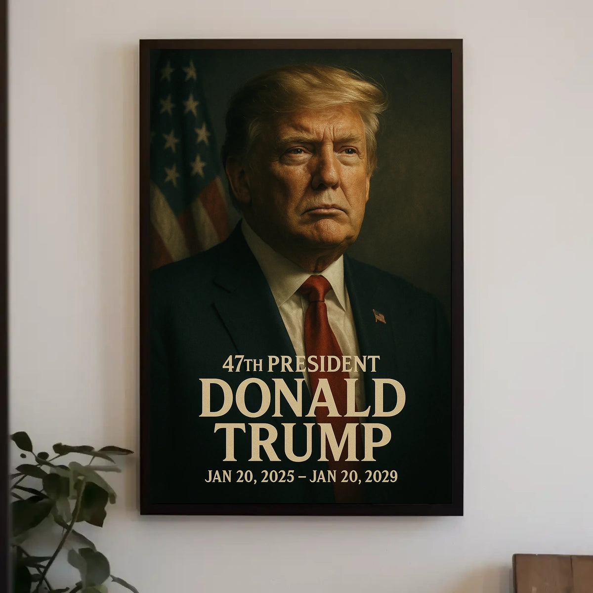 Donald Trump 47th President Poster
