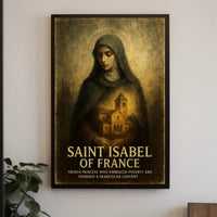Saint Isabel Of France Poster